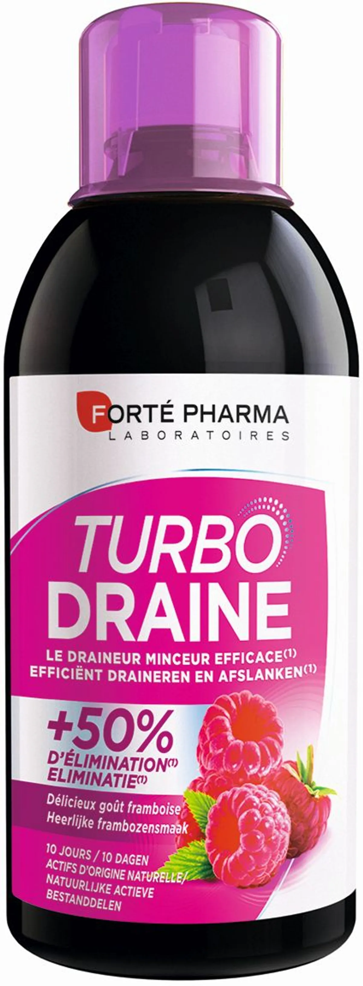 Forté Pharma Turbodraine Framboos 500ml