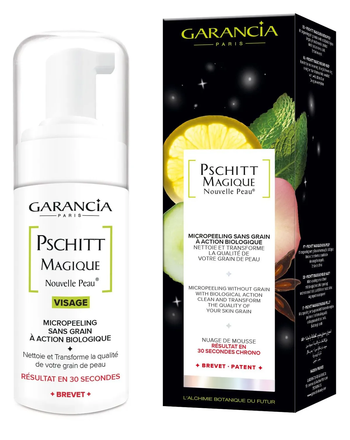 Garancia Pschitt Magique Nouvelle Peau Mousse 100ml