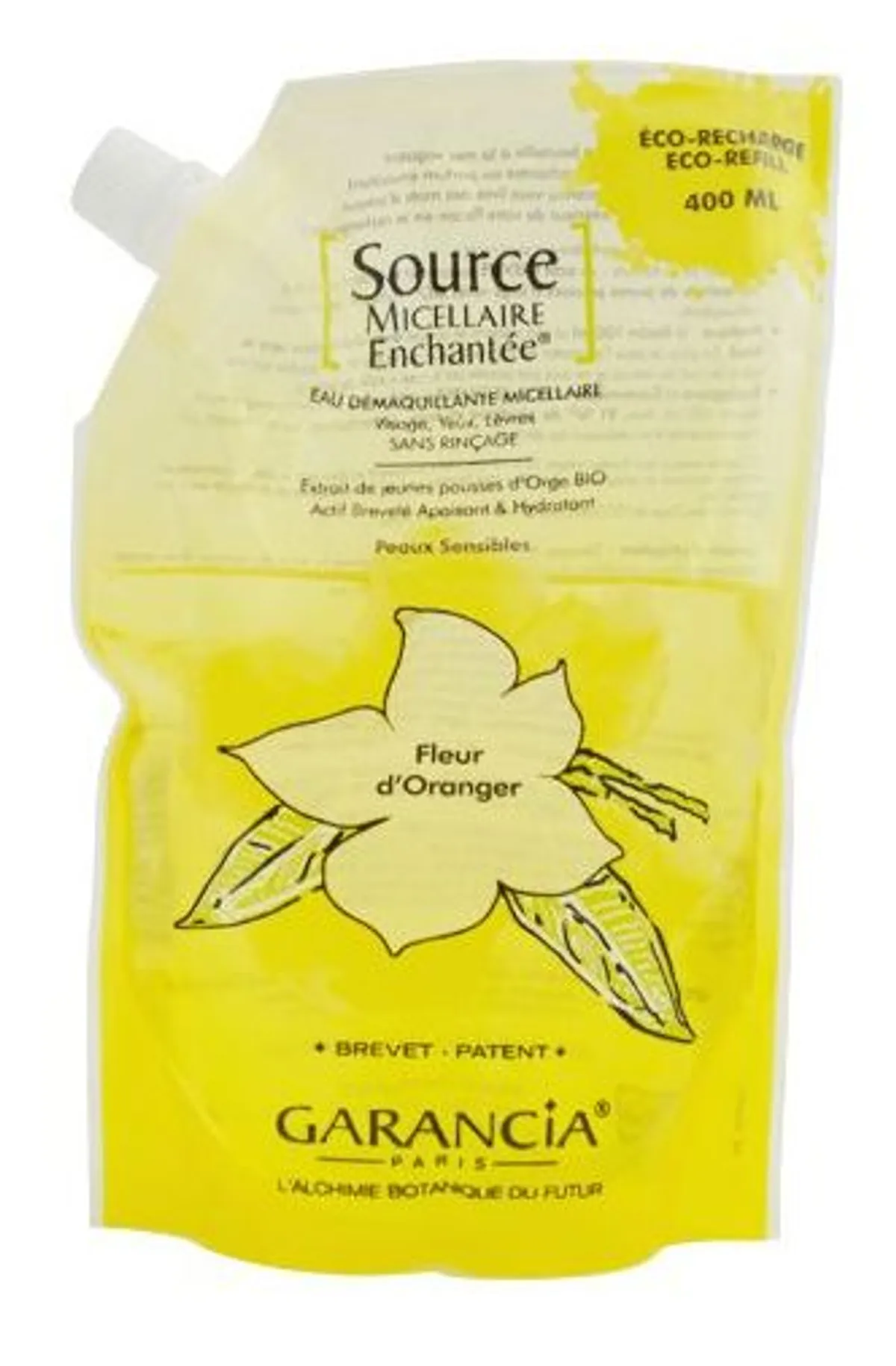 Garancia Source Micellaire Enchantée Fleur d'Oranger 400ml