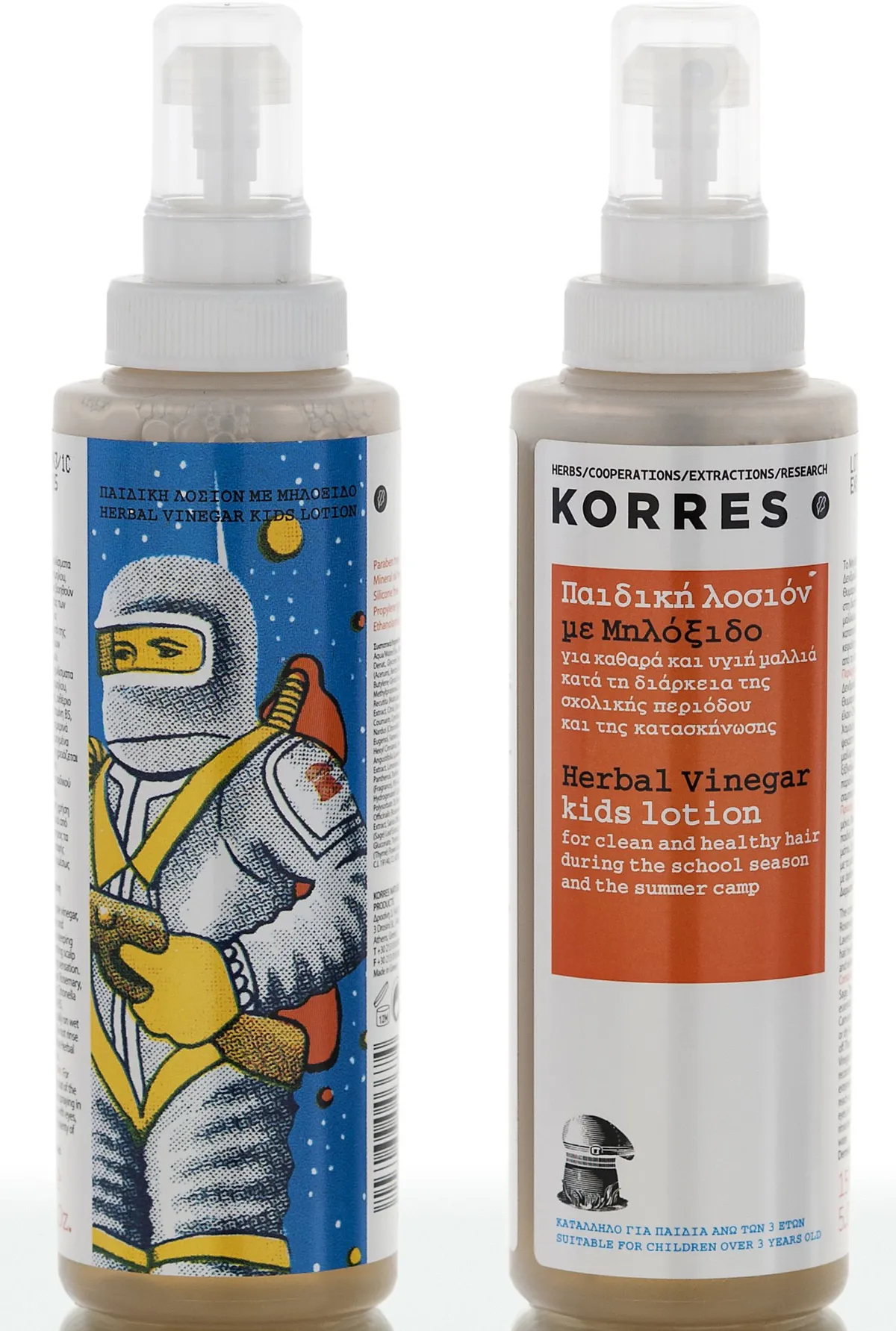 Korres KP Vinaigre Herbal Lotion Aanti-Poux 200ml