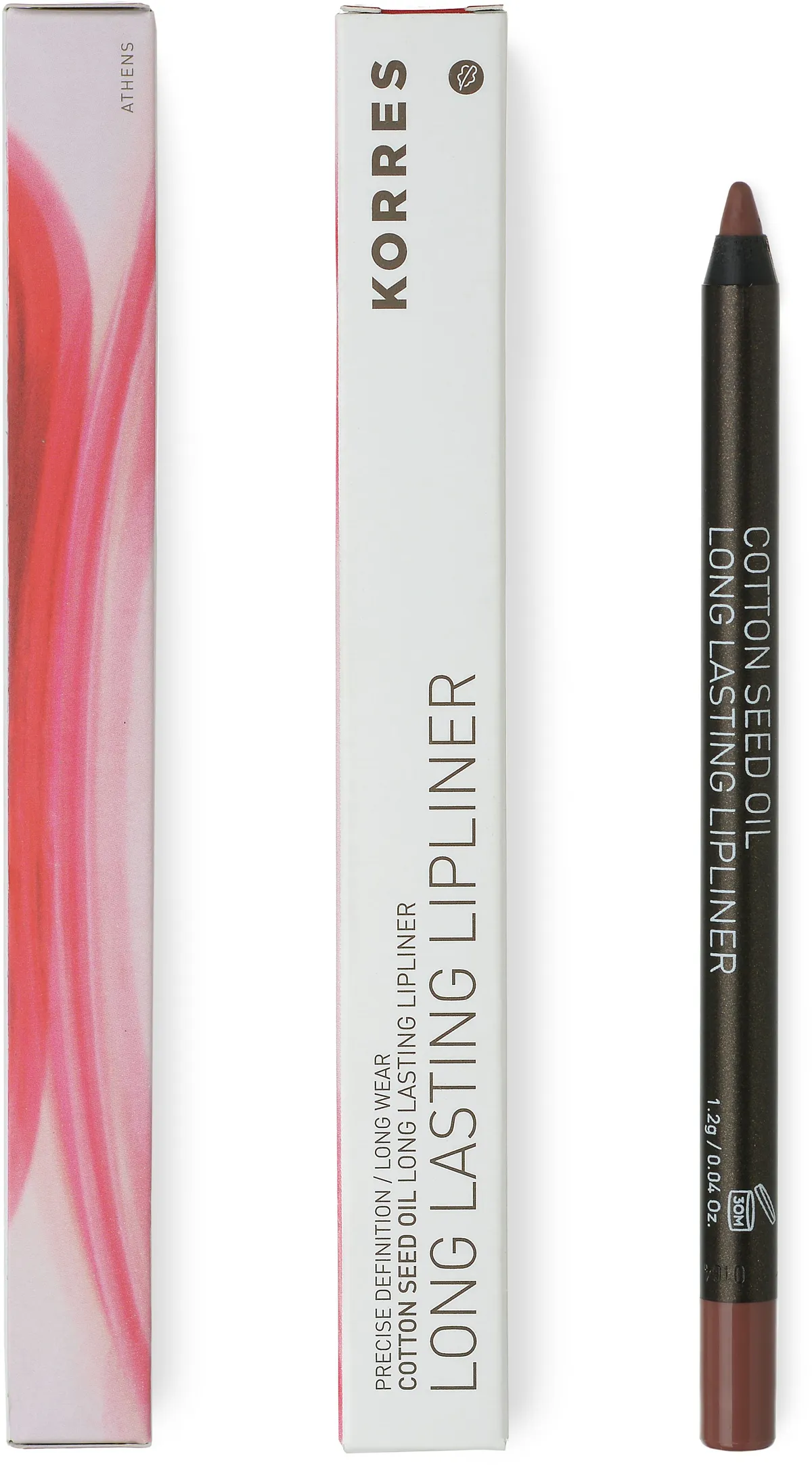 Korres Km Lip Pencil Cotton Oil 02 Neutral Dark