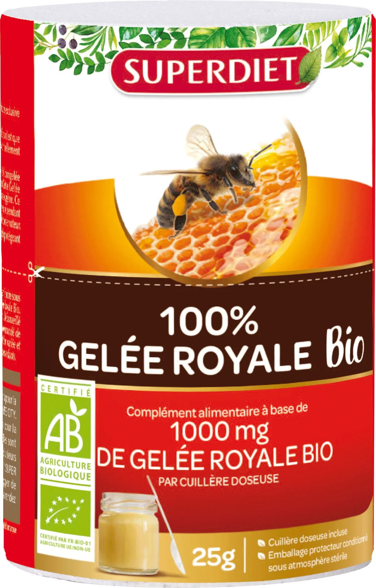 SuperDiet koninginnegelei Bio Pot 25g