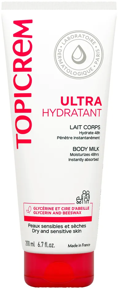 Topicrem Ultra Hydraterend Melk Lichaam 200ml