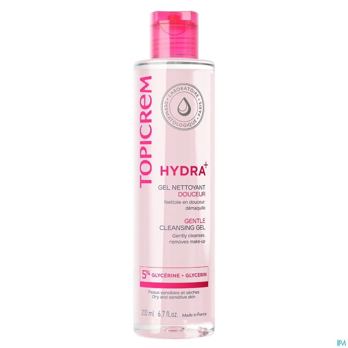 Topicrem Gel Reinigend Zachtheid Lichaam en Haren 200ml