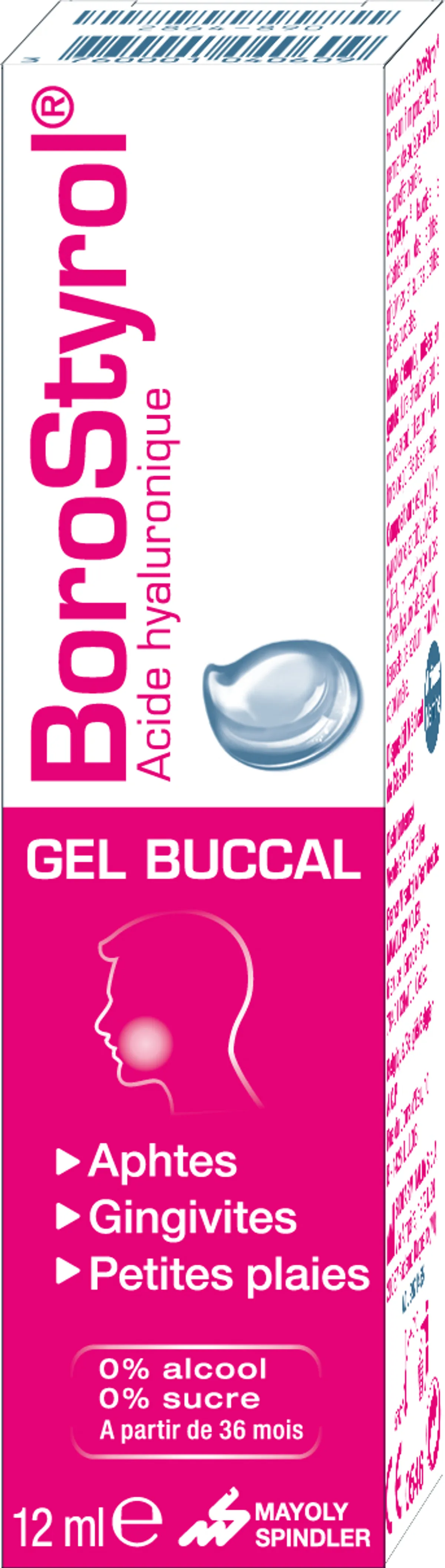 BoroStyrol Mondgel 12ml