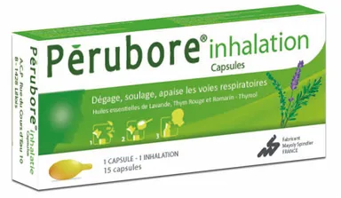 Perubore Inhalatie 15 Capsules Essentiële Oliën