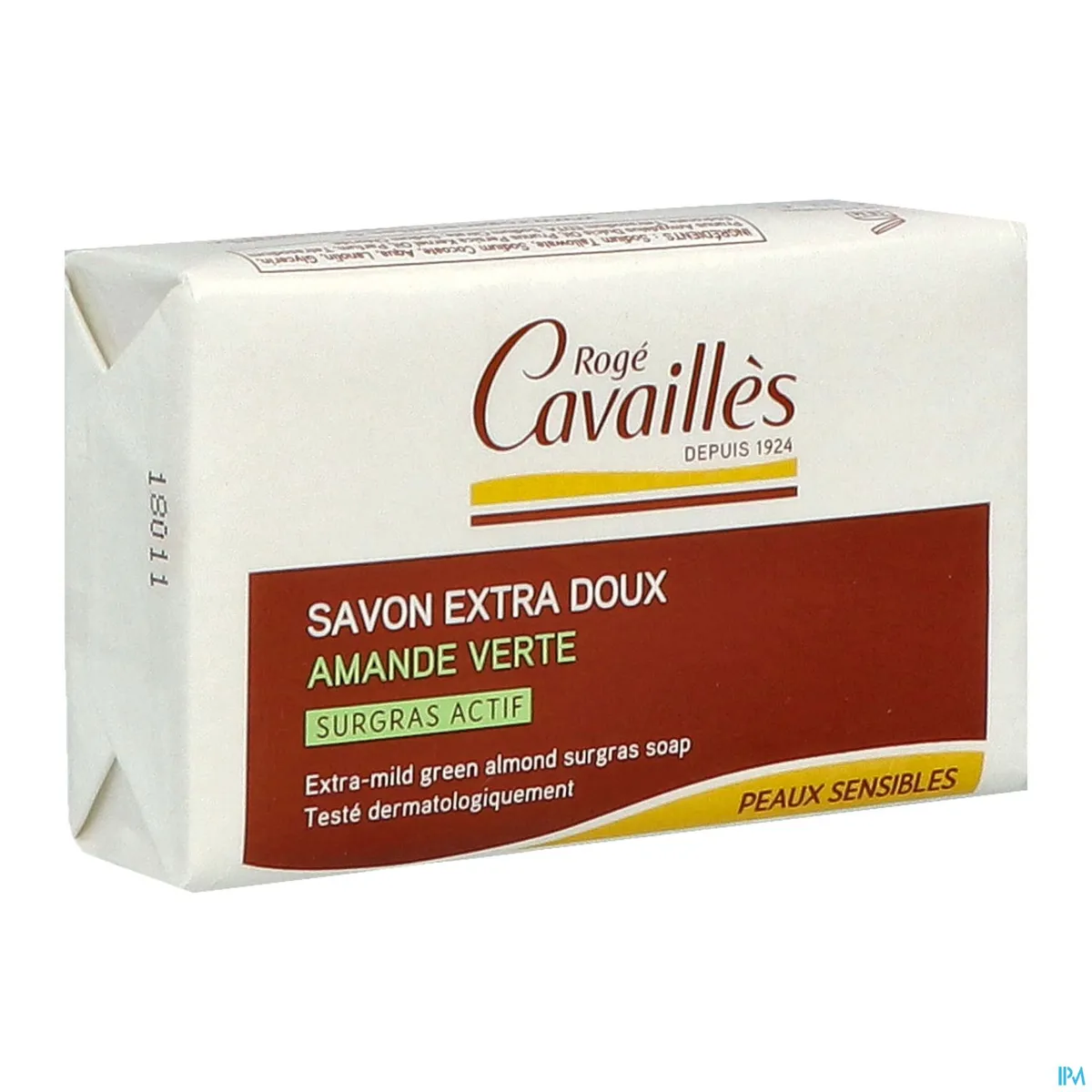 Rogé Cavaillès Extrazachte Extravette Zeep Groene Amandel 150g