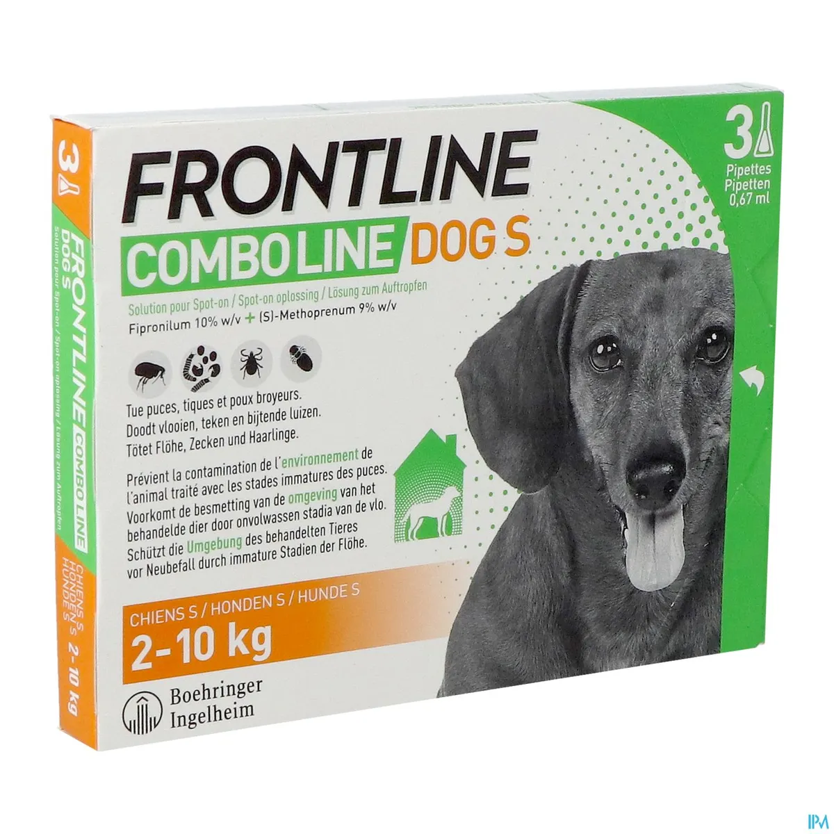 FRONTLINE Combo Line Dog S 3P