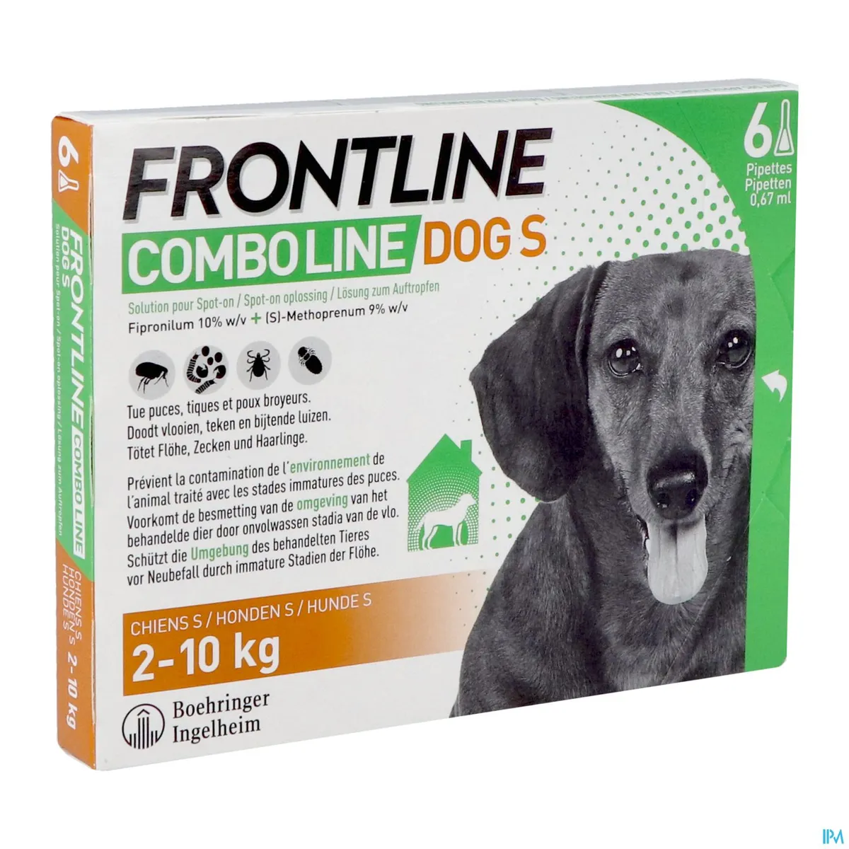 FRONTLINE Combo Line Dog S 6P