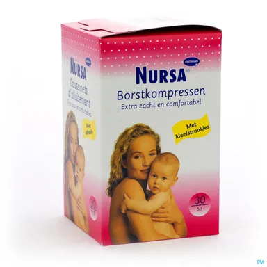 Nursa Hartmann 30 Borstkompressen