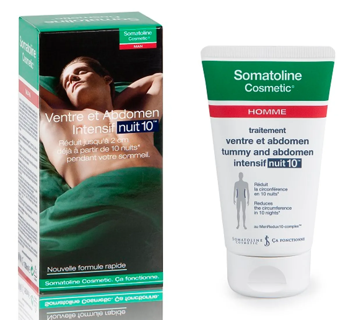 Somatoline Cosmetic Homme Traitement Ventre et Abdomen Intensif Nuit 10 150ml