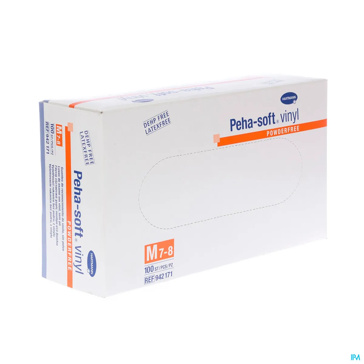 Peha Soft Handschoen Vinyl Zonder Poeder S 100 Stuks