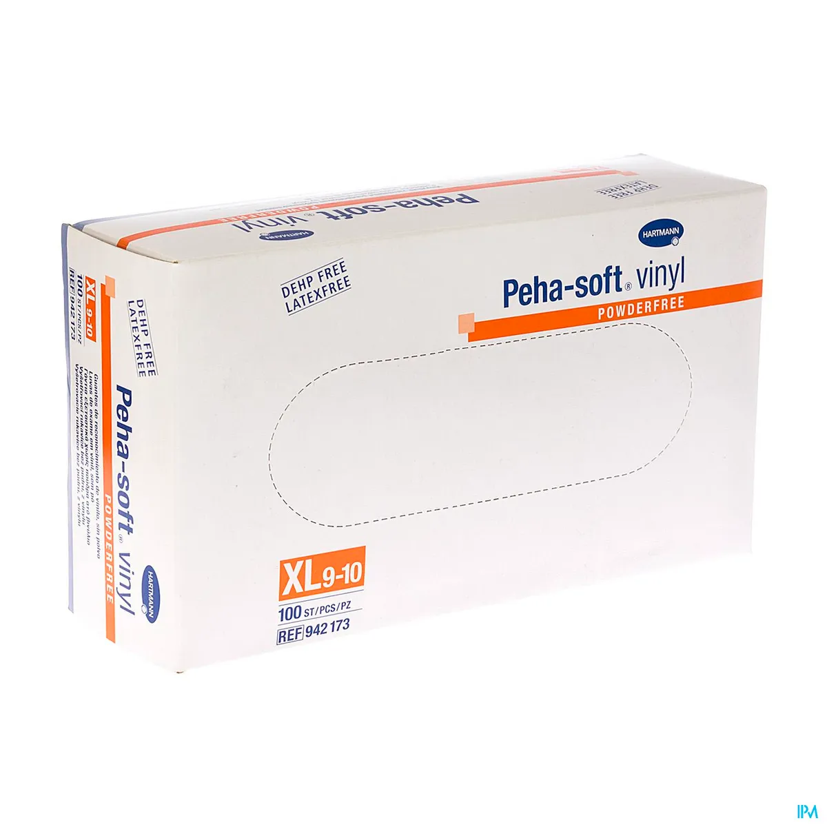 Peha Soft Handschoenen Vinyl Zonder Poeder XL 100 Stuks