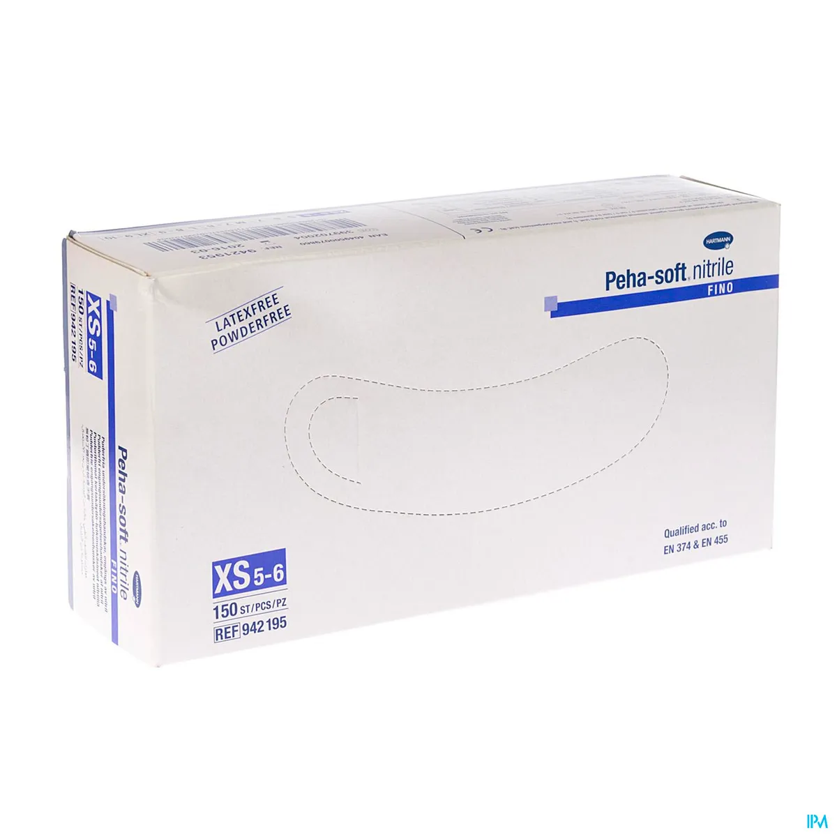 Peha Soft Handschoen Nitrile Finoxs 150 9421955