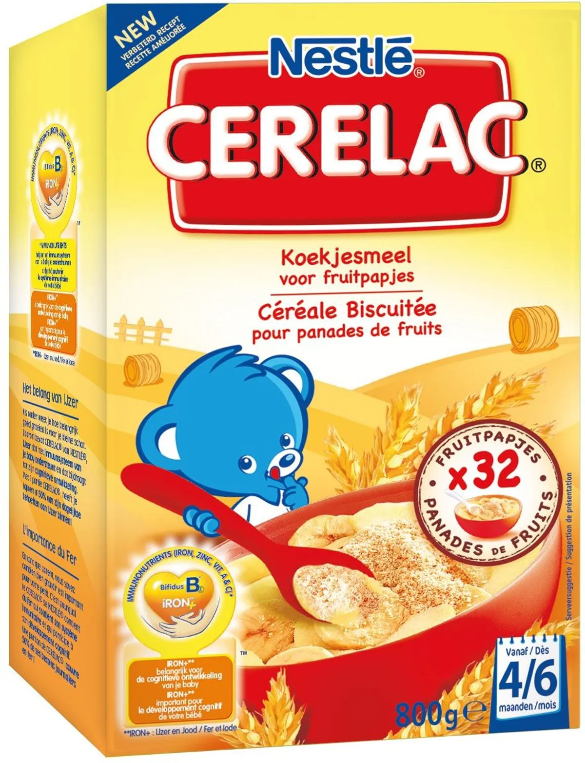 Cerelac Farine Biscuitee 800g