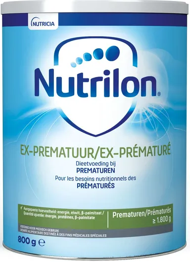 Nutrilon Ex-prematuur Baby Vanaf de geboorte Poeder Blik 800g