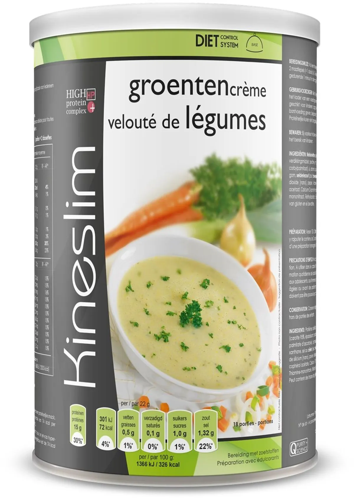 Kineslim Velouté Legumes Poudre 400g
