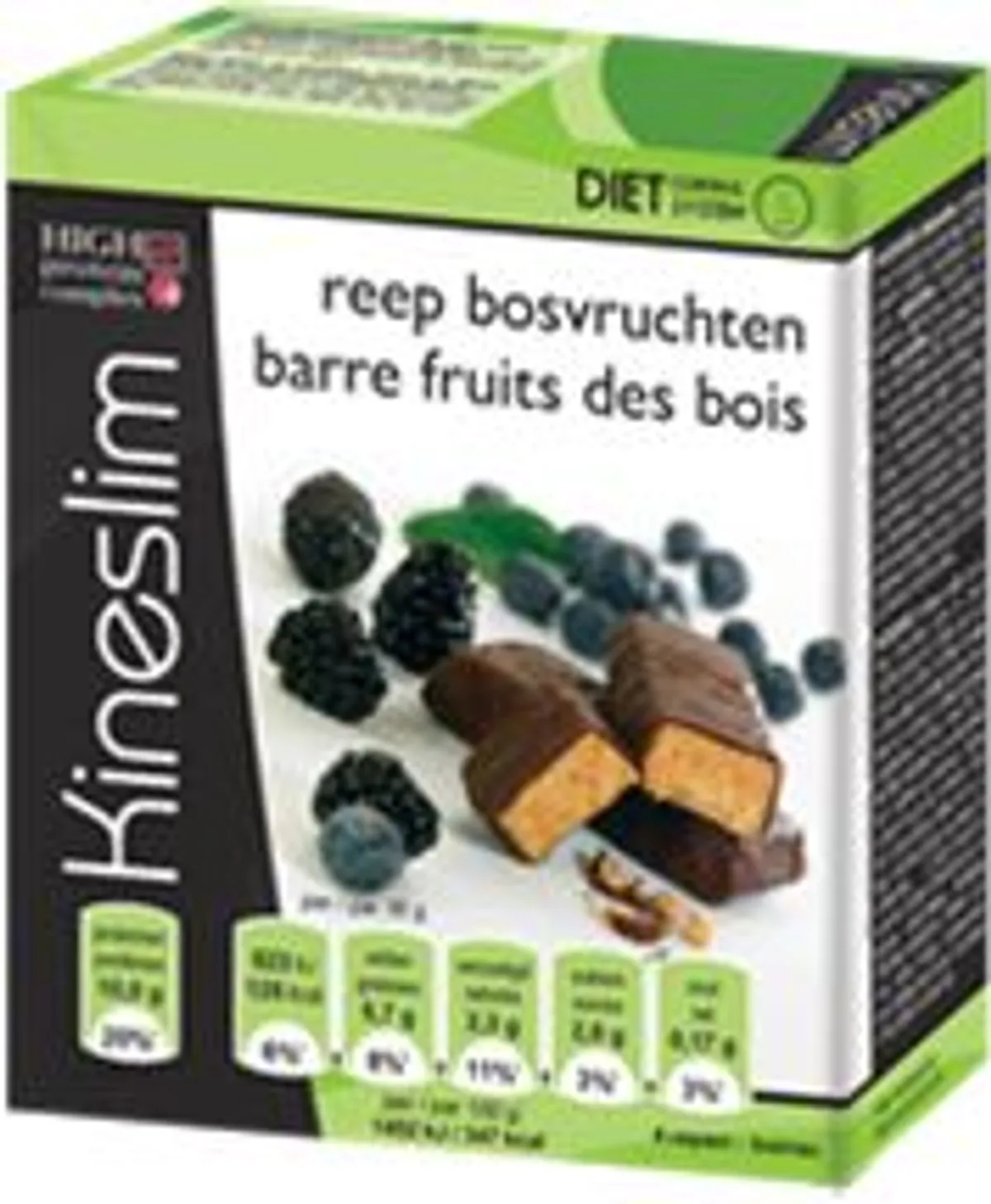 Kineslim Barre Fruits Des Bois 4x36g