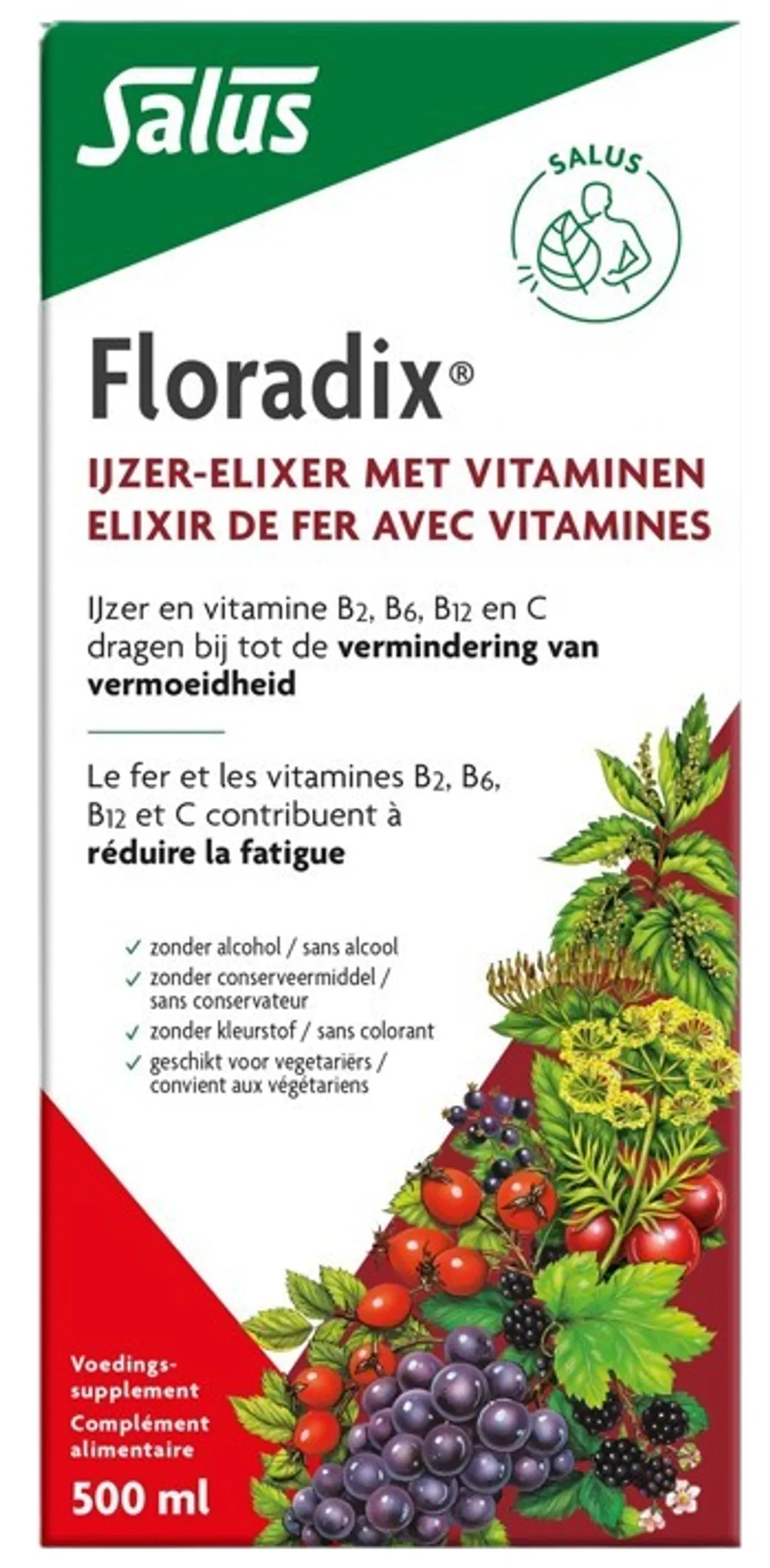 Salus Floradix Elixir 500ml