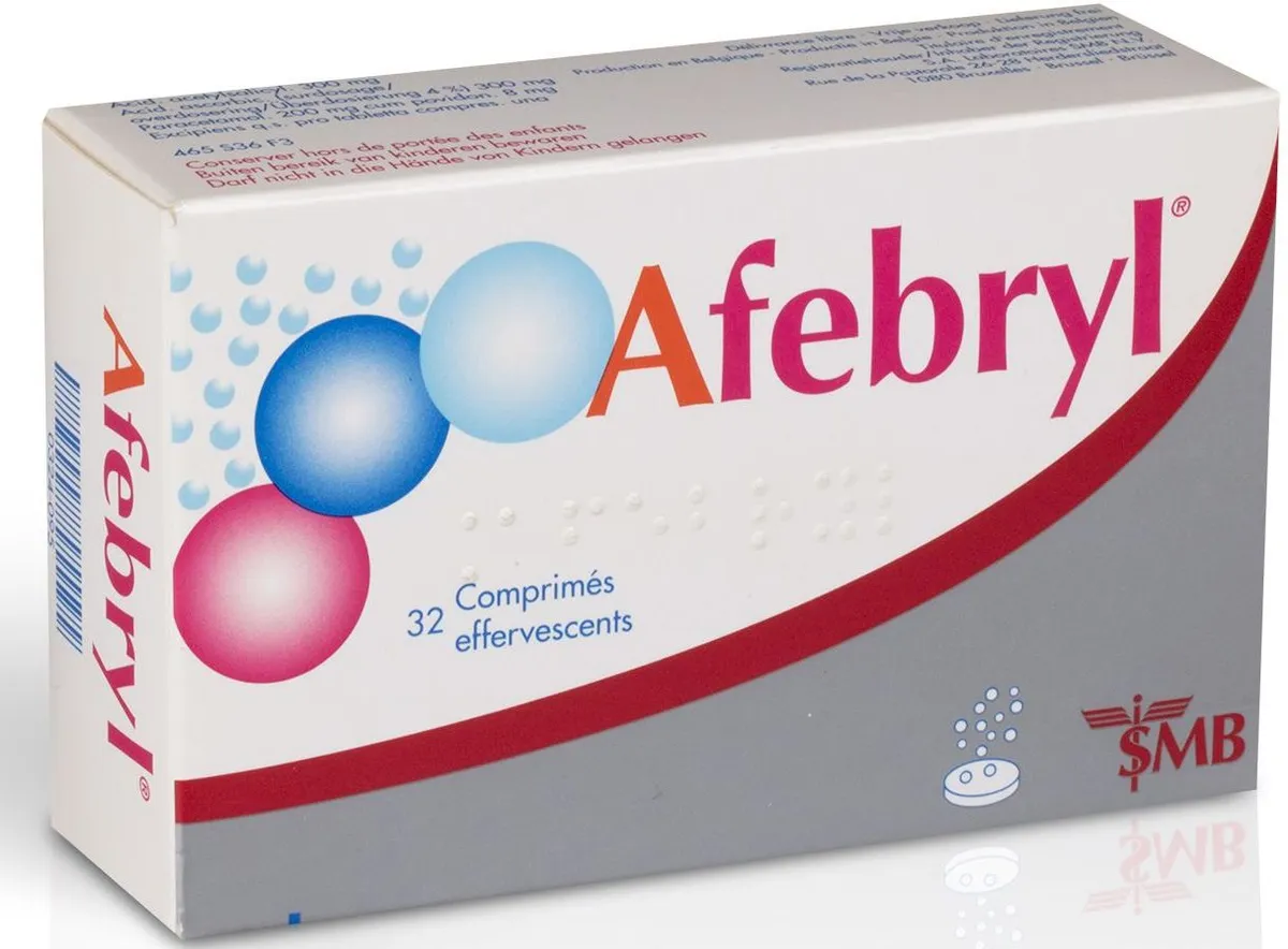 Afebryl 32 Comprimés Effervescents