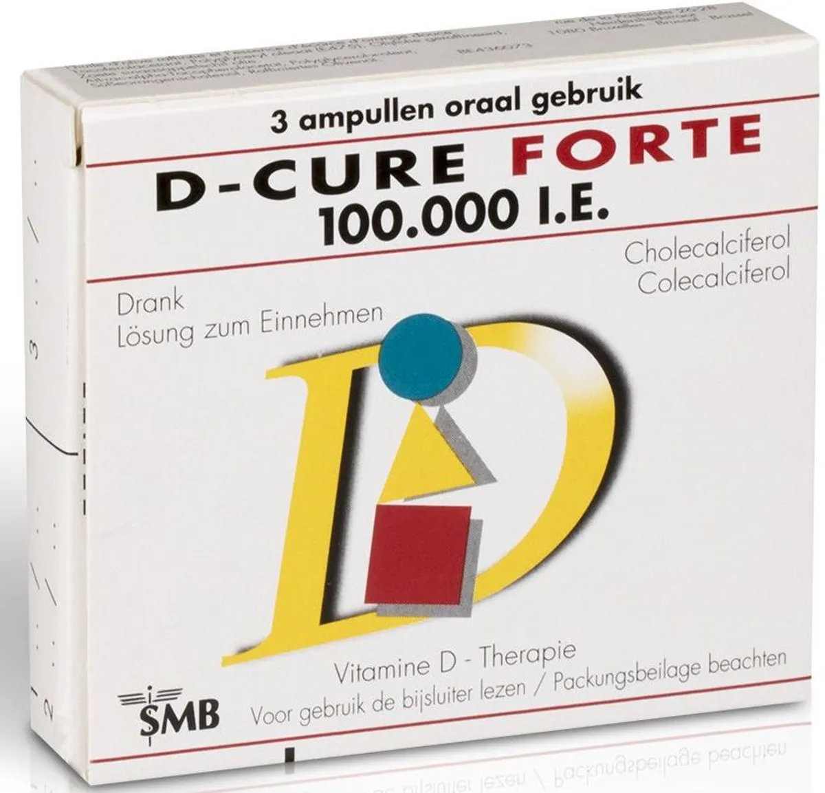 D-Cure Forte 100.000 UI 3 Ampoules