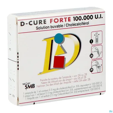 D-Cure Forte 100.000 UI 3 ampullen
