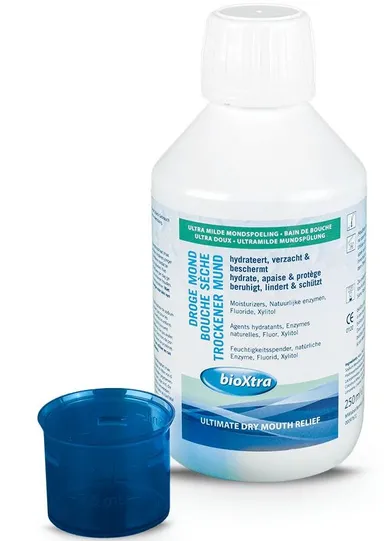 BioXtra Droge Mond Mondspoeling Zonder Alcohol 250ml