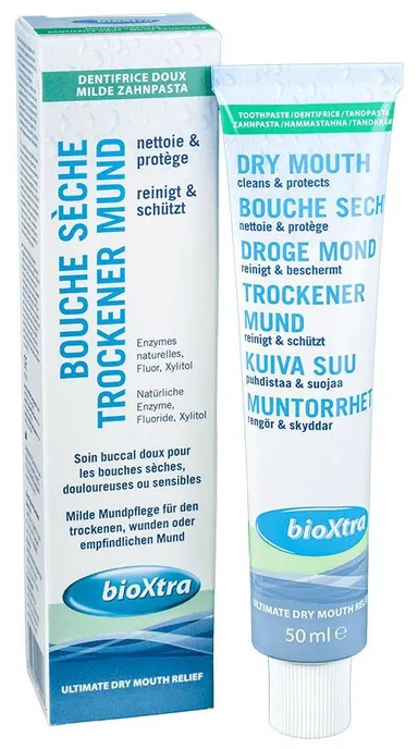 BioXtra Bouche Sèche Dentifrice Doux 50ml