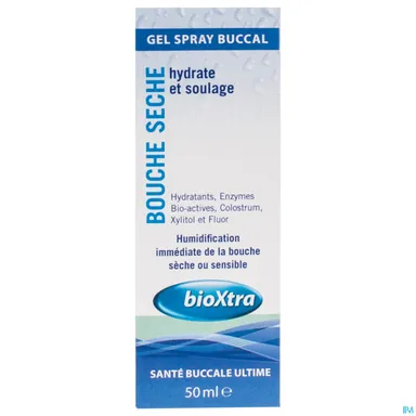 BioXtra Droge Mond Gel Mondspray 50ml