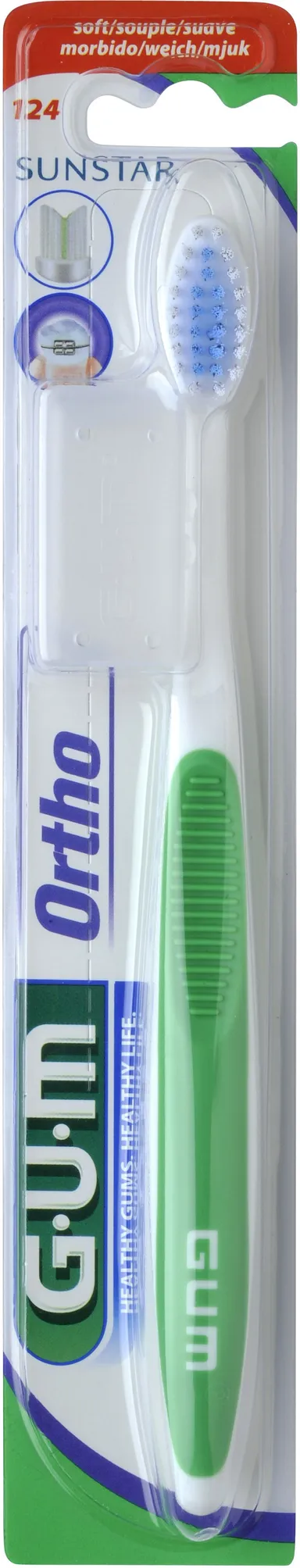 GUM Brosse Orthodontique Soft