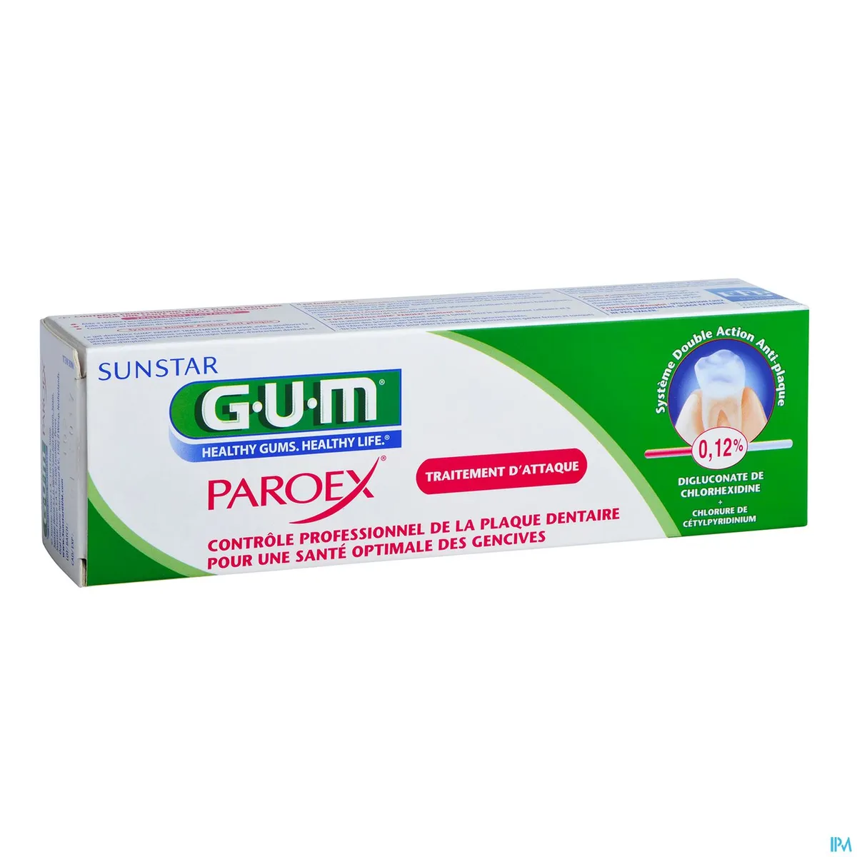 GUM Tandpasta Gel Paroex Startbehandeling 75ml