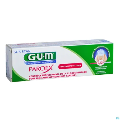GUM Tandpasta Gel Paroex Startbehandeling 75ml