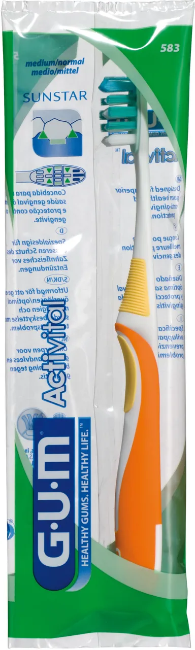 GUM ActiVital Brosse Medium (+ softpicks gratuits)