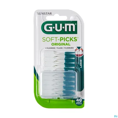 GUM 40 Soft-Picks Original Fluor Large