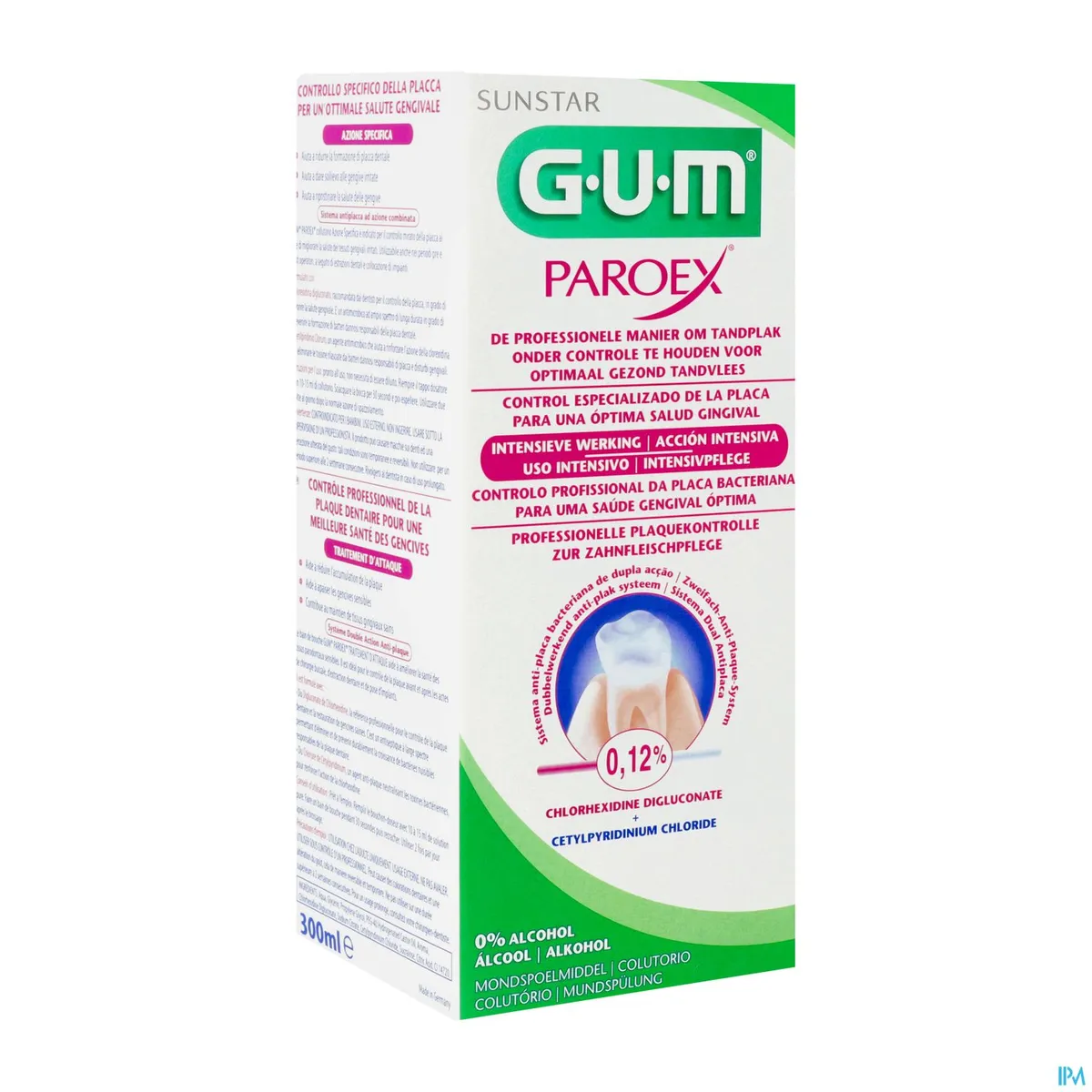 GUM Paroex Mondspoeling Startbehandeling 300ml
