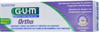 GUM Ortho Gel Dentifrice 75ml