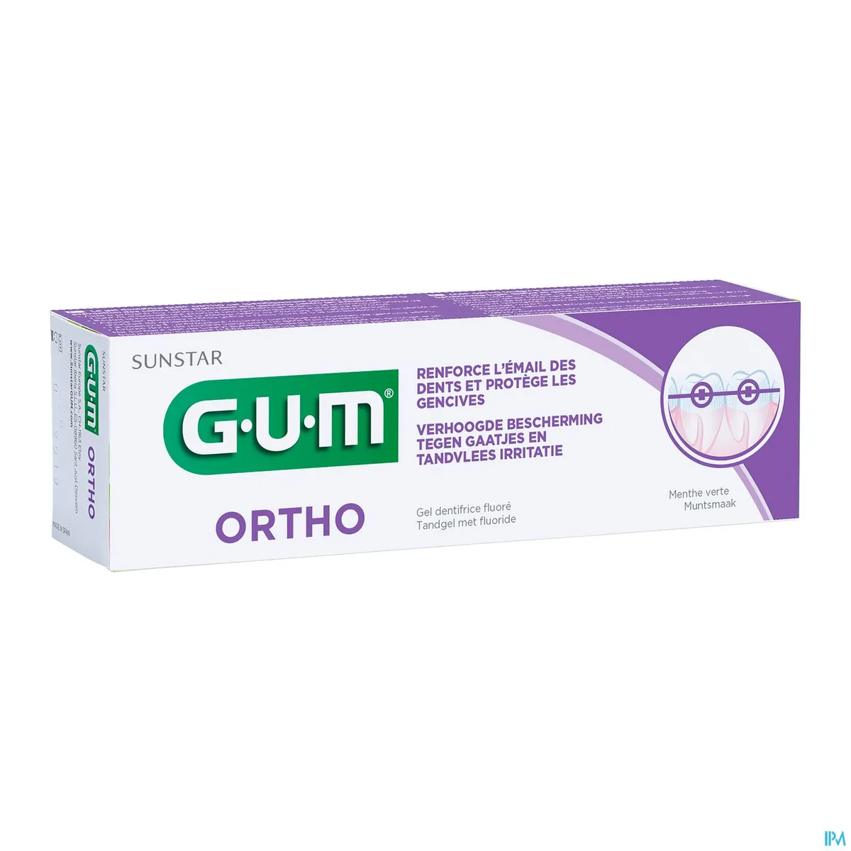 GUM Ortho Gel Tandpasta 75ml