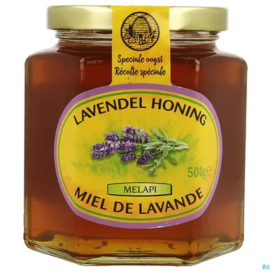 Melapi Zachte Lavendelhoning 500g