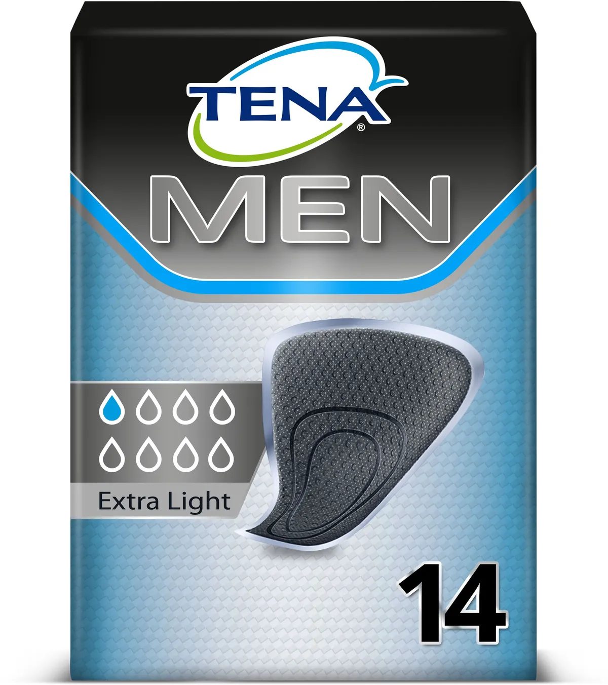 TENA Men Protective Shield Extra Light - 14 pièces