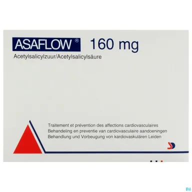 Asaflow 160mg 56 Maagbestendige Tabletten