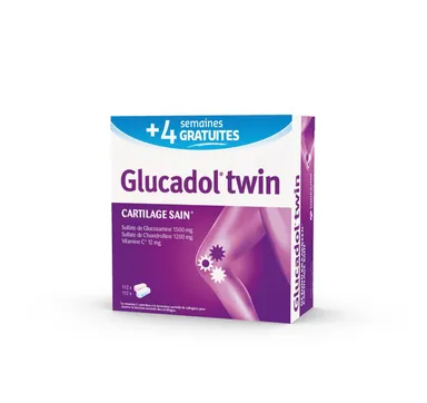 Glucadol Twin 2 x 112 Comprimés (4 Semaines Gratuites)