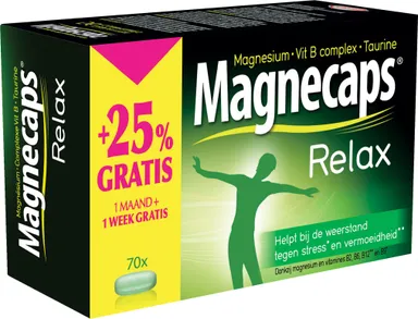 Magnecaps Relax 70 Tabletten (+ 25% gratis)