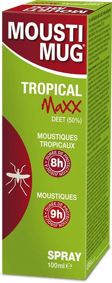 Moustimug Tropical MaXX 50% Deet Spray 100ml