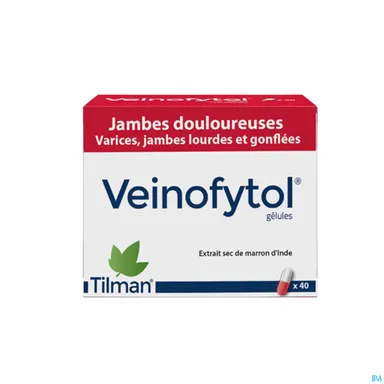 Veinofytol 50mg 40 Gélules
