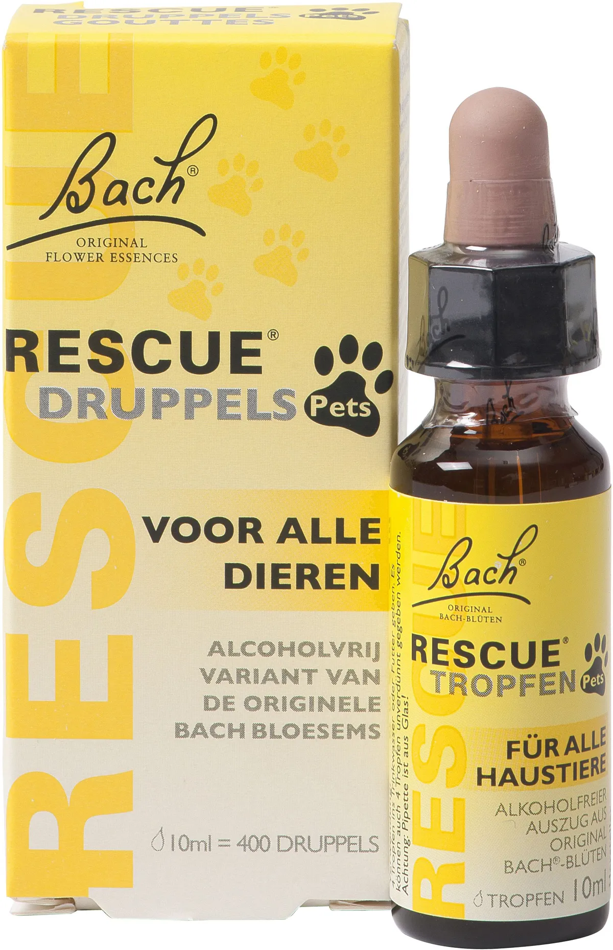 Bach Flower Rescue Pets Gouttes 10ml