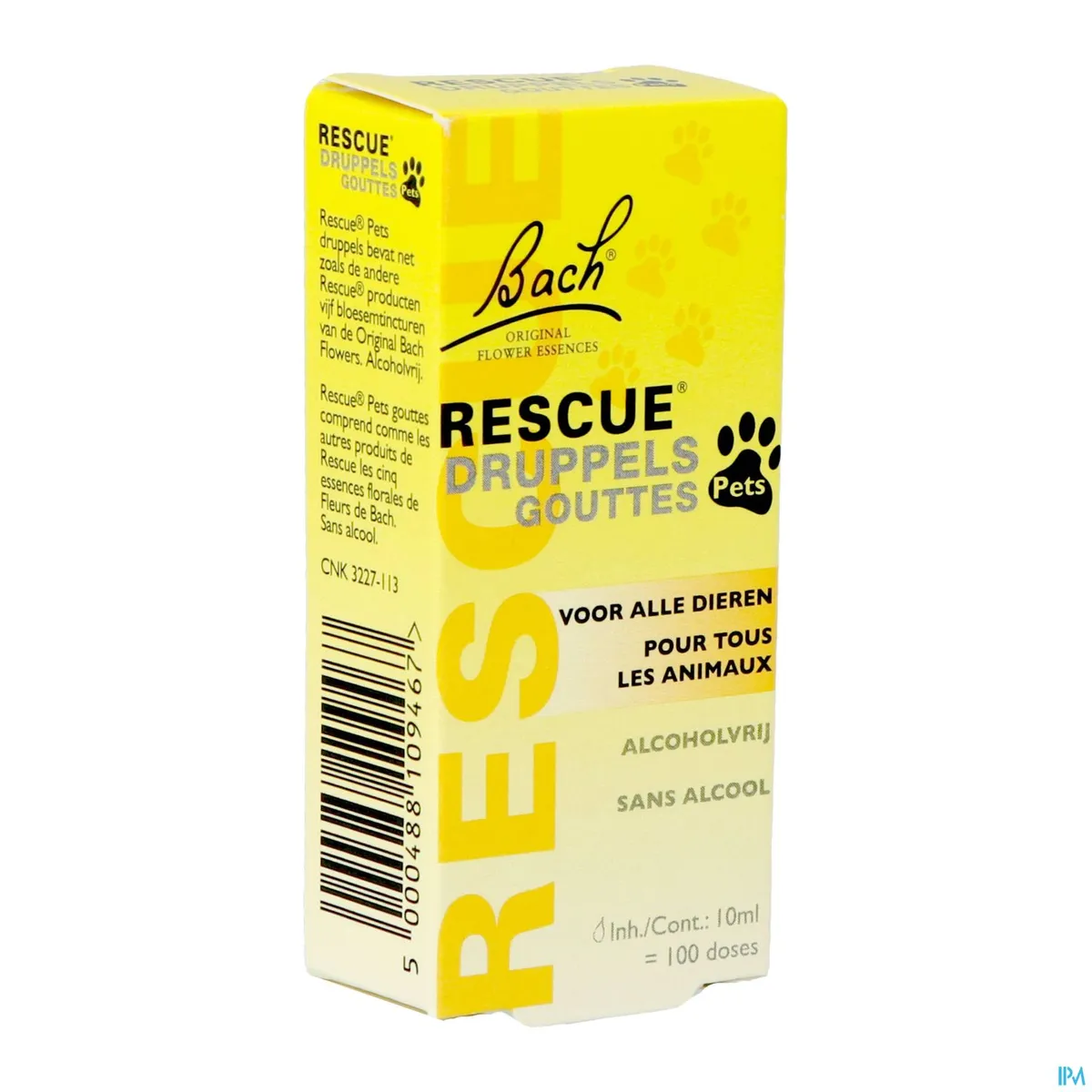 Bachbloesem Rescue Huisdieren druppels 10ml