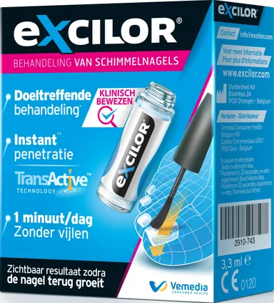 Excilor oplossing 3,3ml