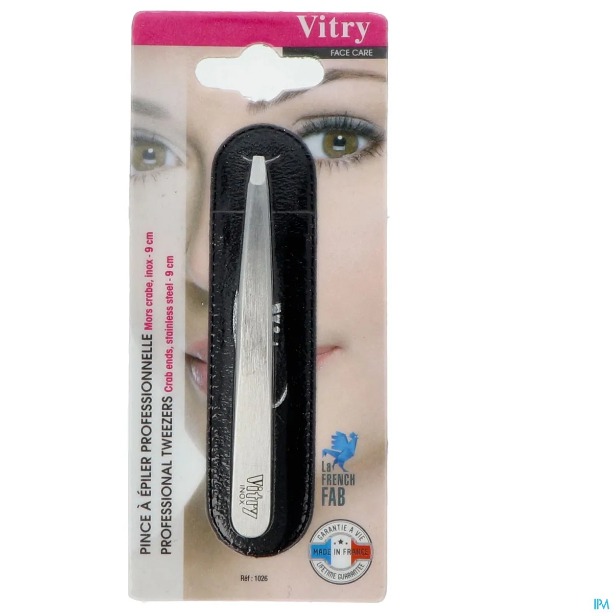 Vitry Classic Pince Epil Crabe Prof Satin 1026