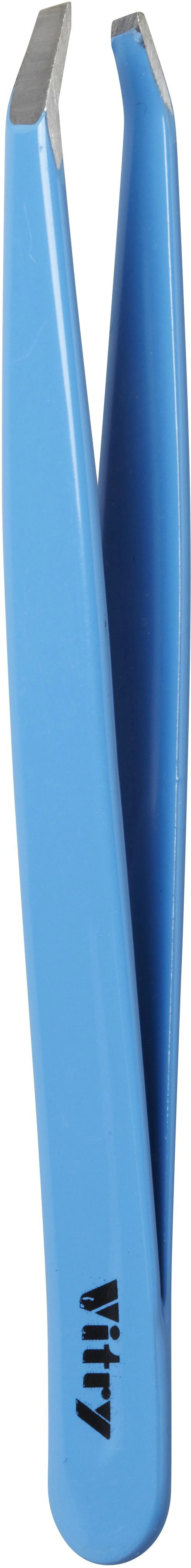 Vitry Classic Pince à Epiler Mors Crabe Bleu 1026c