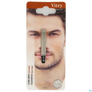 Vitry Classic Cure Dents Lame Argentee 1040